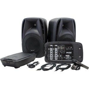 Main product image for Gemini ES-210MXBLU 10" Portable PA System Pair235-141